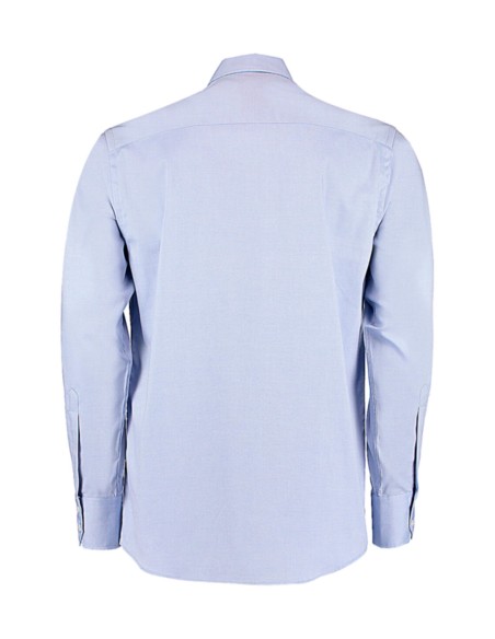 KUS-KK188-Chemise Oxford de première qualité à manches longues slim 2